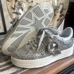 Authentic Jimmy Choo women’s sneakers size 6. Like new wore once